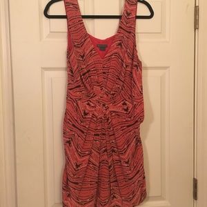 Orange Armani Exchange Party Dress